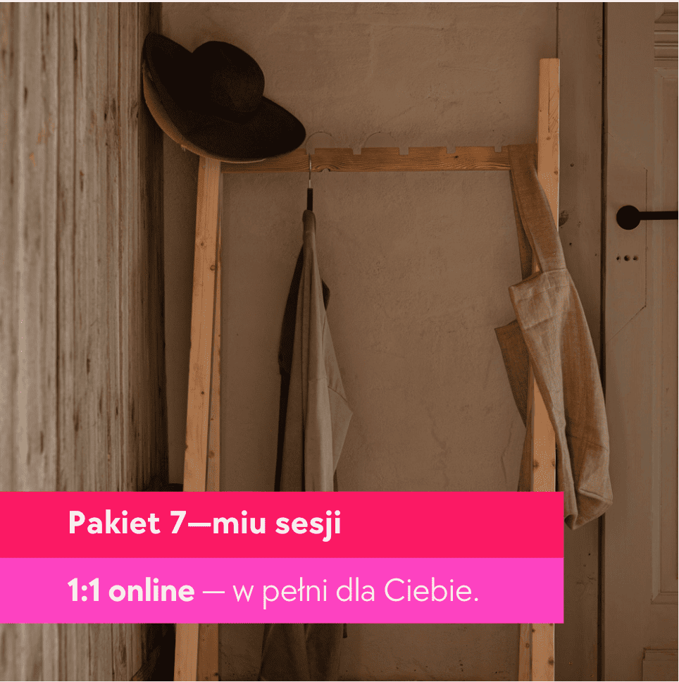 Współpraca indywidualna 2 pakiet 7 sesji coaching online